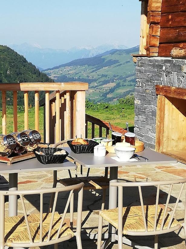Chambres Et Tables D'Hotes Le Choton A Nono - Col Du Joly Beaufortain Hauteluce Dış mekan fotoğraf
