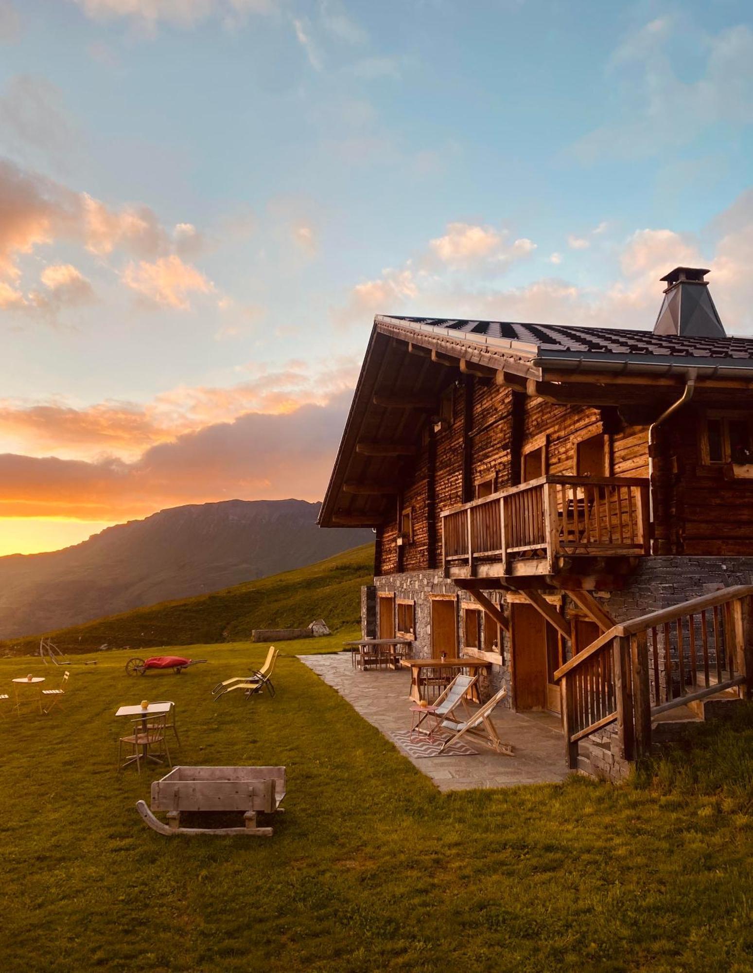 Chambres Et Tables D'Hotes Le Choton A Nono - Col Du Joly Beaufortain Hauteluce Dış mekan fotoğraf